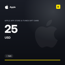 Apple App Store & iTunes Gift Card 25 USD (US)