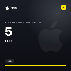 Apple App Store & iTunes Gift Card 5 USD (US)