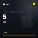 Apple App Store & iTunes Gift Card 5 USD (US)