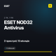 ESET NOD32 Antivirus — 2 ПК, 1 рік (GLOBAL)