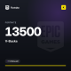 Fortnite 13500 V-Bucks (GLOBAL)
