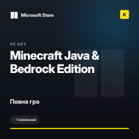 Minecraft Java & Bedrock Edition — PC Key (GLOBAL)