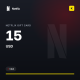 Netflix Gift Card 15 USD (US)