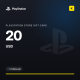 PlayStation Store Gift Card 20 USD (GLOBAL)