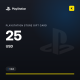 PlayStation Store Gift Card 25 USD (US)