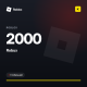 Roblox 2000 Robux (GLOBAL)