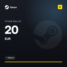 Steam Wallet 20 EUR (EU)