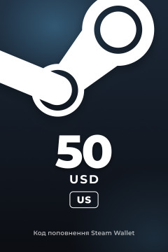 Steam Wallet 50 USD (USD)