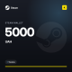 Steam Wallet 5000 UAH (UA)